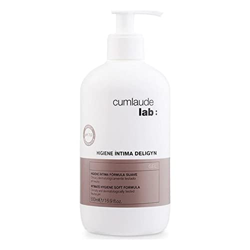 Cumlaude Lab Higiene Íntima Deligyn - Gel Limpiador Íntimo para Menopausia y Climaterio, con pH Neutro y Aloe Vera, Fórmula Suave - 500 ml