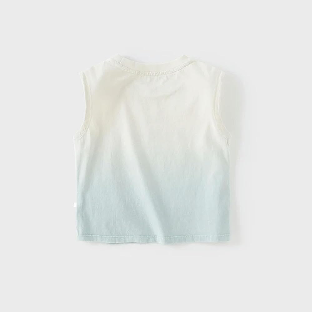Camiseta de Verano para niños JJDFW, Chaleco Informal sin Mangas para niños, con Estampado Bonito, Ropa Casual para niños.