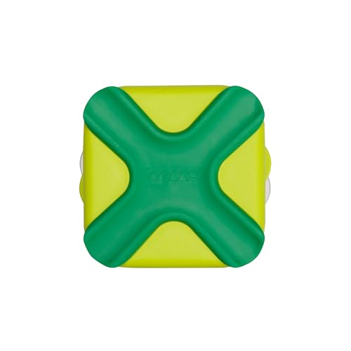 JOLLY Aqua Boxx, Malbecher, Wasserbox mit 4 Kammern, drehbaren Flügelverschluss und Ablegefläche für Pinsel, auslaufsicheres Design