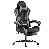 Service client : Ce siege gaming d'ordinateur est fourni avec toutes les pièces et tous les outils nécessaires pour une installation facile, en suivant les instructions alphanumériques du manuel. Si vous avez des questions sur nos chaises, veuillez nous contacter et nous ferons de notre mieux pour résoudre votre problème.