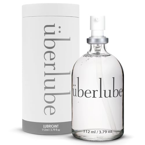 Uberlube Premium Silicone Lube (3.79 Fl Oz.) Unscented, Long Lasting Sex Lube, Waterproof, Ultra Smooth Performance, Personal Lubricant for Privacy & Toys, Vaginal & Anal Use, OBGYN Recommended : Health & Household