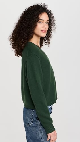 Theory Women's Cropped Cashmere Pullover4