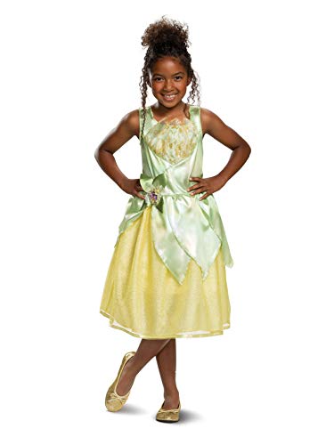 Disfraz clásico de Tiana para niña miniatura 1