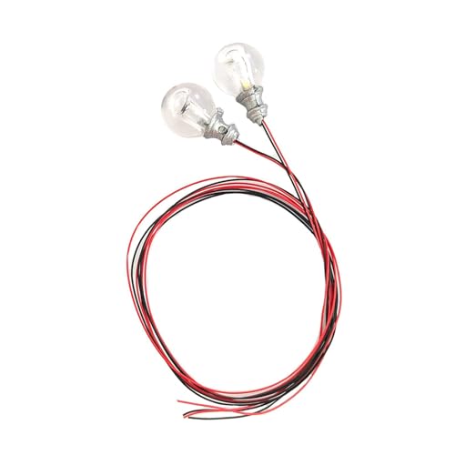 Mini ampoules LED blanc chaud Harilla pré-câblées pour maillage maison de poupée x10