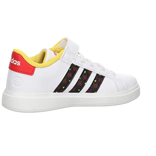 Adidas Grd Curt Mick Scarpe Da Allenamento Per Bambini Ftwr Bianco/Nero 2 (34), Ftwr Bianco Nero, 2 Uk - 5