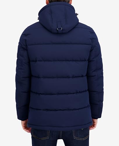 Image of Nautica Men's Heavyweight Puffer Jacket - Parka Winter Coat, Regular, Big & Tall Sizes