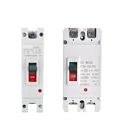 DC MCCB disjoncteur boîtier moulé 2P 550VDC 250A interrupteur protection photovoltaïque