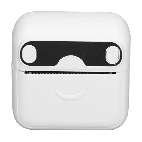 Yunir Minidrucker, Tragbarer, Tintenloser BT 4.0 Kabelloser Taschen-Handfotodrucker, mit USB-Kabel, für Kinder Im Büro, zu Hause, für Studenten