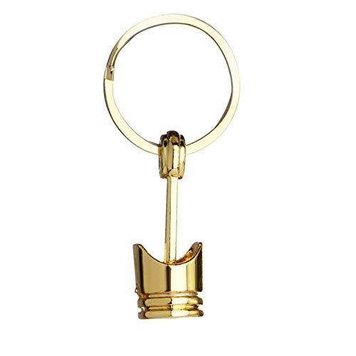 Preisvergleich Produktbild LETAMG Kolbenmodell Schlüsselanhänger Motor Schlüsselring kreative Auto Modifikation Serie Handwerk Schlüsselanhänger Tasche Handtaschenanhänger Anhänger