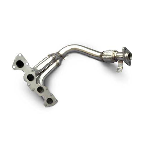 車の排気管 に適合する プジョー 206 207 1.6 2006 2007 2008 2009-2016 排気マニホールド 排気車アクセサリー 排気ダウンパイプ 排出ライン