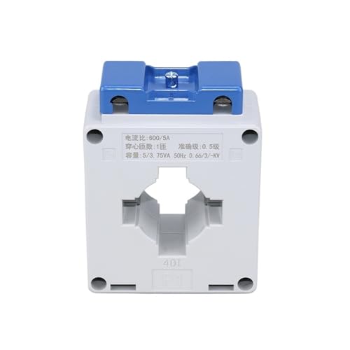 �ϗ��� 600/5A 5/3.75VA 0.66KV 50Hz .5 �O���[�h 42*11 �~�����[�g�����T�C�Y�d�C���[�^�[