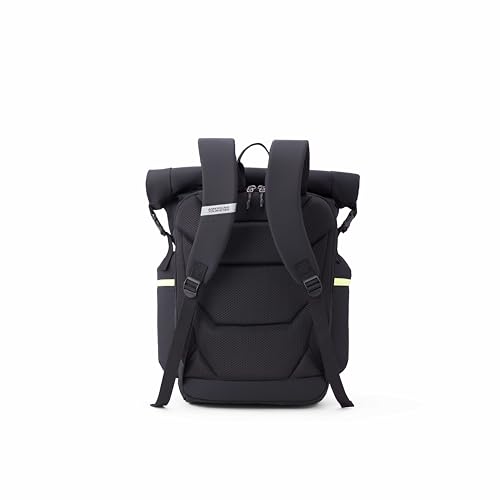 Image of American Tourister Dank | 43.32 Ltrs | 3 Compartments | Bottle Pocket | Ergonomic Padded Back Panel & Shoulder Straps | High School Backpack | 1 Year International Warranty | Black