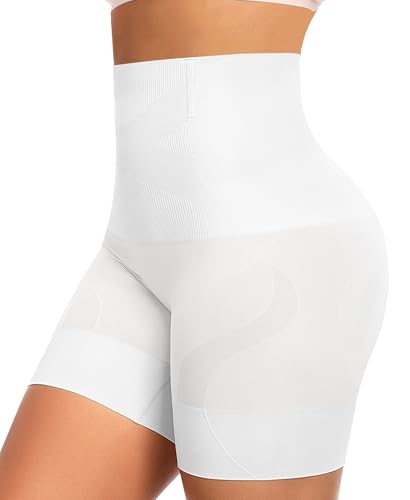 Image of Werena Shapewear for Women Tummy Control Shaping Shorts High Waist Body Shaper Panties Underwear Slip Shorts Under Dresses