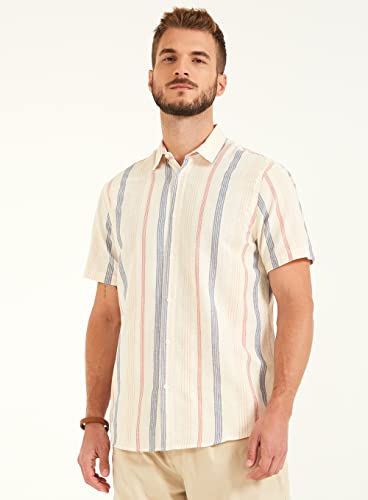 Camisa,Camisa Relax,Forum,masculino,Bege,P