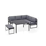 KETTLER Ocean Casual Dining Eckset Anthrazit