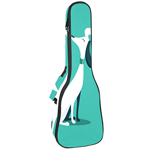 Housse de transport pour ukulélé – Motif chien de dessin animé – Pour concert soprano ténor – 58,4 cm – Épaisseur : 10… - Les Beatles, Paul McCartney, John Lennon, RIngo Starr, George Harrison Housse de transport pour ukulélé - Motif chien de dessin animé - Pour concert soprano ténor - 58,4 cm - Épaisseur : 10…
