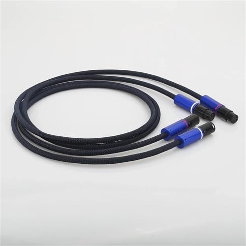 Cable de audio balanceado XLR macho y hembra 1.5m miniatura 5