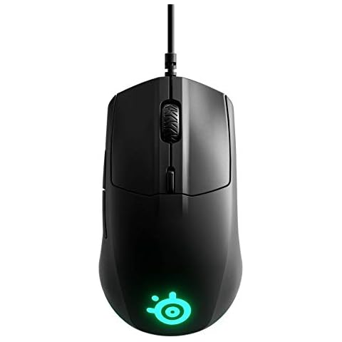 SteelSeries Rival 3 Gaming-Maus, optischer TrueMove Core-Sensor Cover