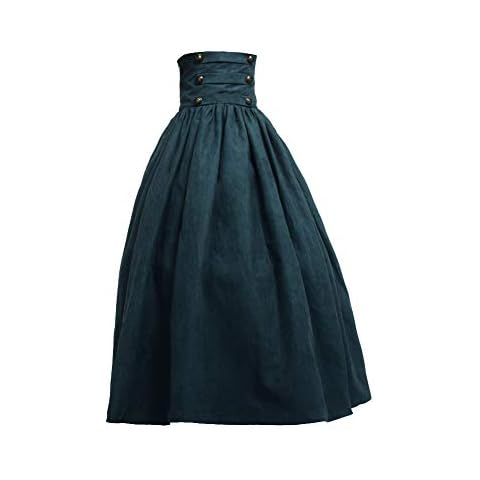 Blessume Falda Steampunk Cintura Alta Cover