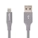 Produktbild Amazon Basics Lightning auf USB A Kabel, Apple MFi Zertifiziert - 1,8 m, 2er Pack, Grau
