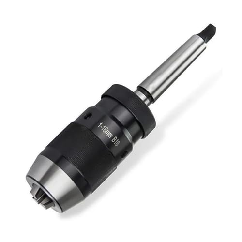 Mandrin de perçage MK2 MT2-B16 1-16mm auto-serrant en acier conique pour tour