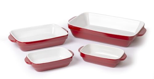 Lagostina Ceramic Bakeware Set 4 pc