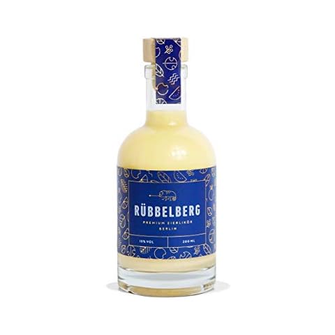 RÜBBELBERG Premium Bio-Eierlikör - 100% echte Bourbon-Vanille, bestes Eigelb, ein Hauch Limette und lokal produzierter Korn Cover