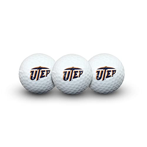 University of Texas, El Paso Golf Ball Pack of 3