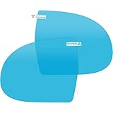 XINHONGJIMAOYI 4 Piezas Película Impermeable Retrovisor Coche para Audi Q3 Sportback F3 I 2019-2024,Protector de Lluvia para Las Ventanas Laterales del Coche