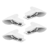 SMASOLO 4 Pezzi Clip Fermapiumoni Imbottiti Antiscivolo Fissaggio Resistente per Lenzuola e Coperte Clip Rapide per Mantenere Coperte e Piumoni in Posizione Stabile Adatte per Uso