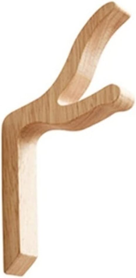 Perchero Pared, Perchero de madera for pared, perchero for puerta, accesorios de almacenamiento multifuncionales, decoración for cocina y baño, ganchos for llaves de madera maciza, perchero de pared