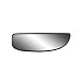Fit System 80260 Ford Right Side Manual/Power Heated Replacement Mirror Glass with Backing Plate
