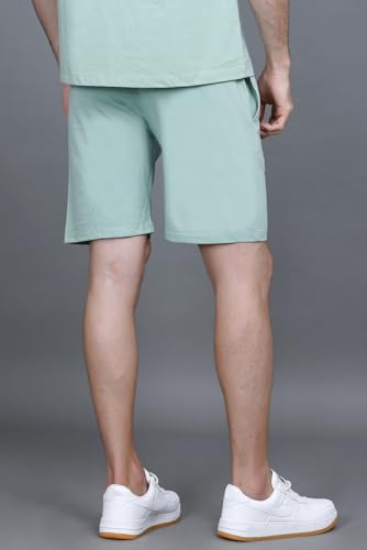 Image of GODFREY Cotton Half Trackpant with Zipper Pocket Shorts for Men | Outdoor Light Weight Sports