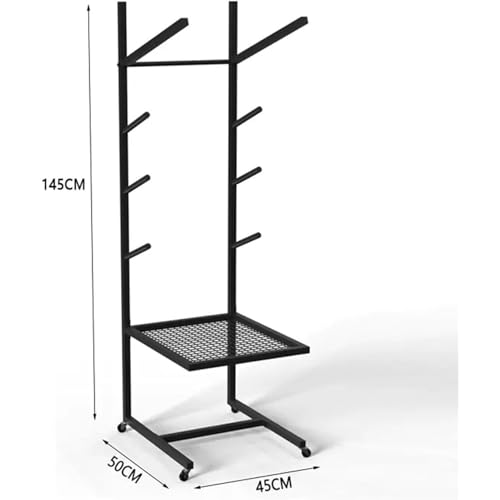 Support tapis de yoga mobile pour libérer l'espace de votre studio de gym