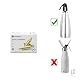 HENDI Soda Kapseln, 10 Stück, Siphon Soda Kapseln, Soda Siphon, Soda Splash, 7,8 gramm C0²