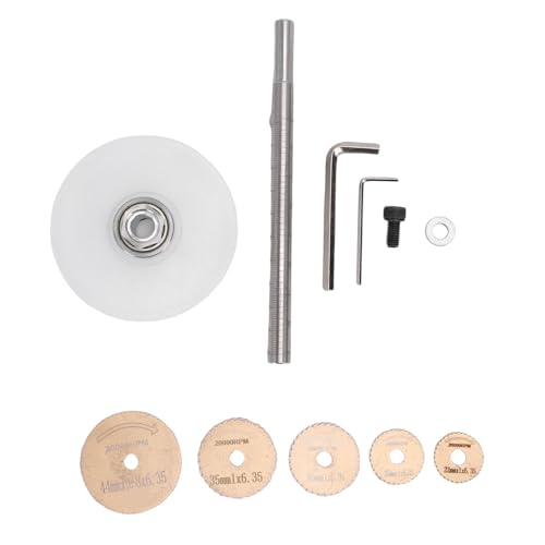 Garosa Herramienta de Cortador de Tubería Interior, 5 Cortadores 22 Mm 25 Mm 32 Mm 35 Mm 44 Mm con Guía Ajustable y Disco Grande de 3 Pulgadas, para Tuberías de Plomería de Plástico de