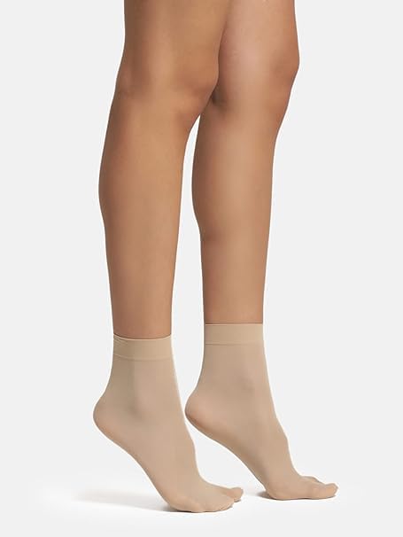 SMART VILLA TRADERS Women's & Girls Socks Pairs Ultra-Thin Nylon Summer Skin Premium Sun Protection Ankle Thumb Socks/Toe Socks for Women & Girl's Pack of 1 1