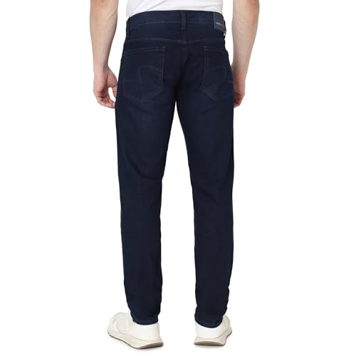 Image of Spykar Men's Slim Fit Low Rise Casual Jeans