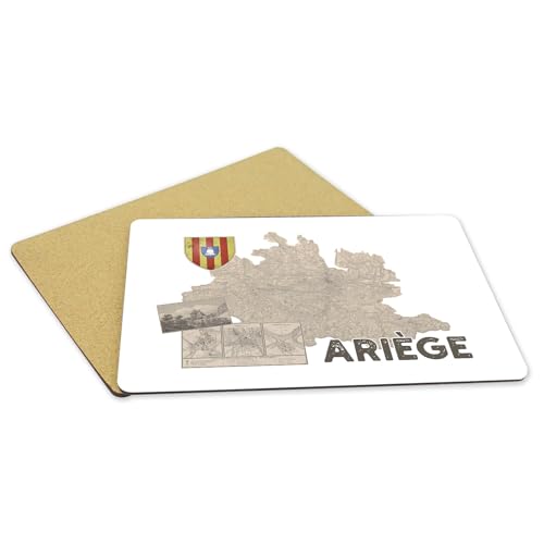 Set de table liège Ariège anti-rayure napperon grand format lavable pour table en bois - 5