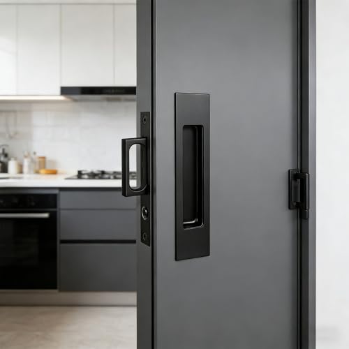Poignée de porte cachée résistante à la rouille pour zone côtière humide