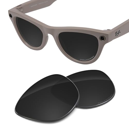Image of Replacement Lenses Compatible with RayBan Meta Skyler RW4010 52mm AI Glasses, UV Protection, Transition