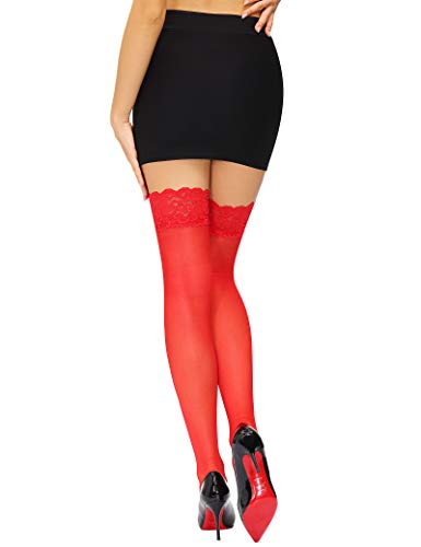 Image of Lidogirl Lace Top Thigh High Stockings