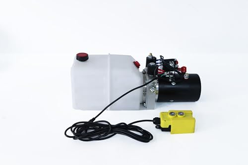 Image of Hydraulic Pump DC-4499, 6 Quart Double Acting 12V Compatible with Dump Trailers (DC36)