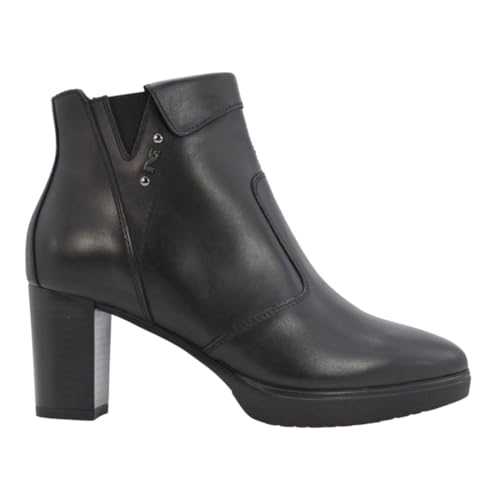 Nero Giardini I513800D Damen-Stiefeletten Aus Leder - Schwarz 39...