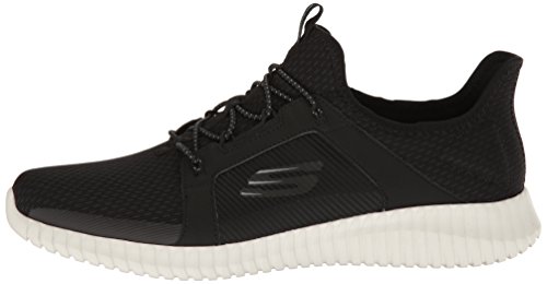 Skechers Elite Flex, Sneaker Infilare Uomo, Nero