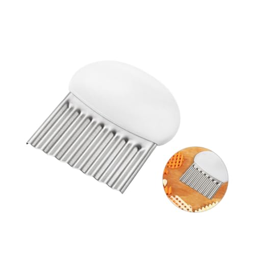 Rebanador de papa ondulado de acero inoxidable miniatura 4