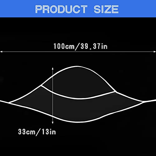 DIVINA VITAE 6 Stück Regenhaube Transparent Kopf Regenhut mit Sonnenschutz Kunststoff Regenhut Damen Wasserdicht Unisex Herren Damen Regenmantel Regenschutz Überkopf Regenmütze