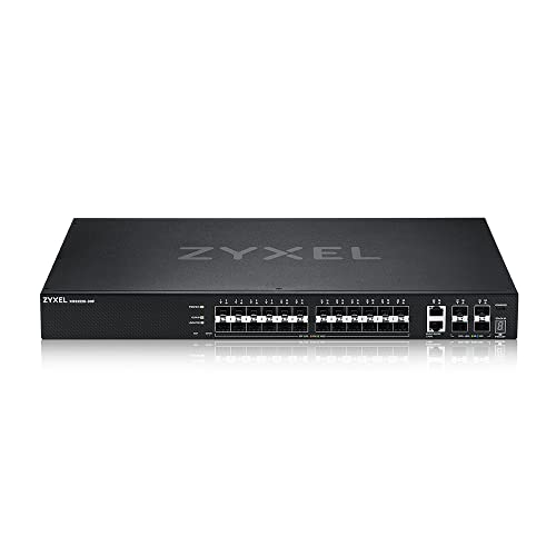 Image of Zyxel 24-Port SFP Switch | Nebula Cloud Managed /L3 Access | 6X 10G Uplink (2X Copper + 4X SFP+) [XGS2220-30F]