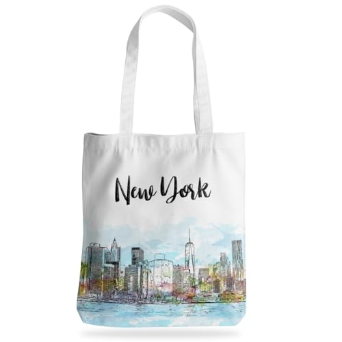 jeilink New York Souvenirs and Gifts Beach Weekender Bag New York Tote Bag for Women Girls Friend...