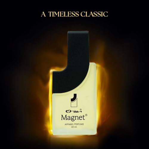 Image of OSSA Magnet Eau De Parfum I Perfume for Men & Women I Long-Lasting Fragrance | Ideal Gift for Birthdays, Anniversaries & Special Occasions | All-Season Unisex Perfume (Magnet 60ML)